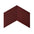 DIAMOND STRIPE 3D Cork Acoustic Wall Panels on white background MAROON DecorMania.eu