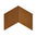 DIAMOND STRIPE 3D Cork Acoustic Wall Panels on white background YELLOW DecorMania.eu