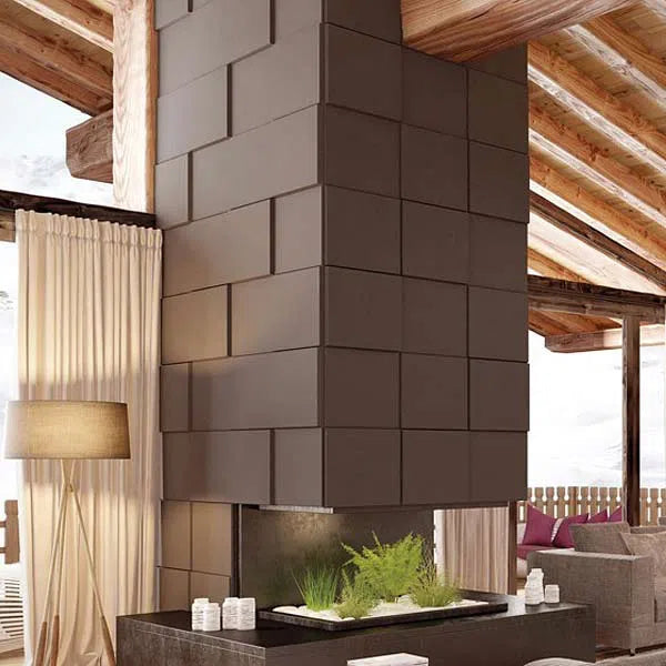 DOMINO 3D Polyurethane Wall Art Panel in sunny interior DecorMania.eu