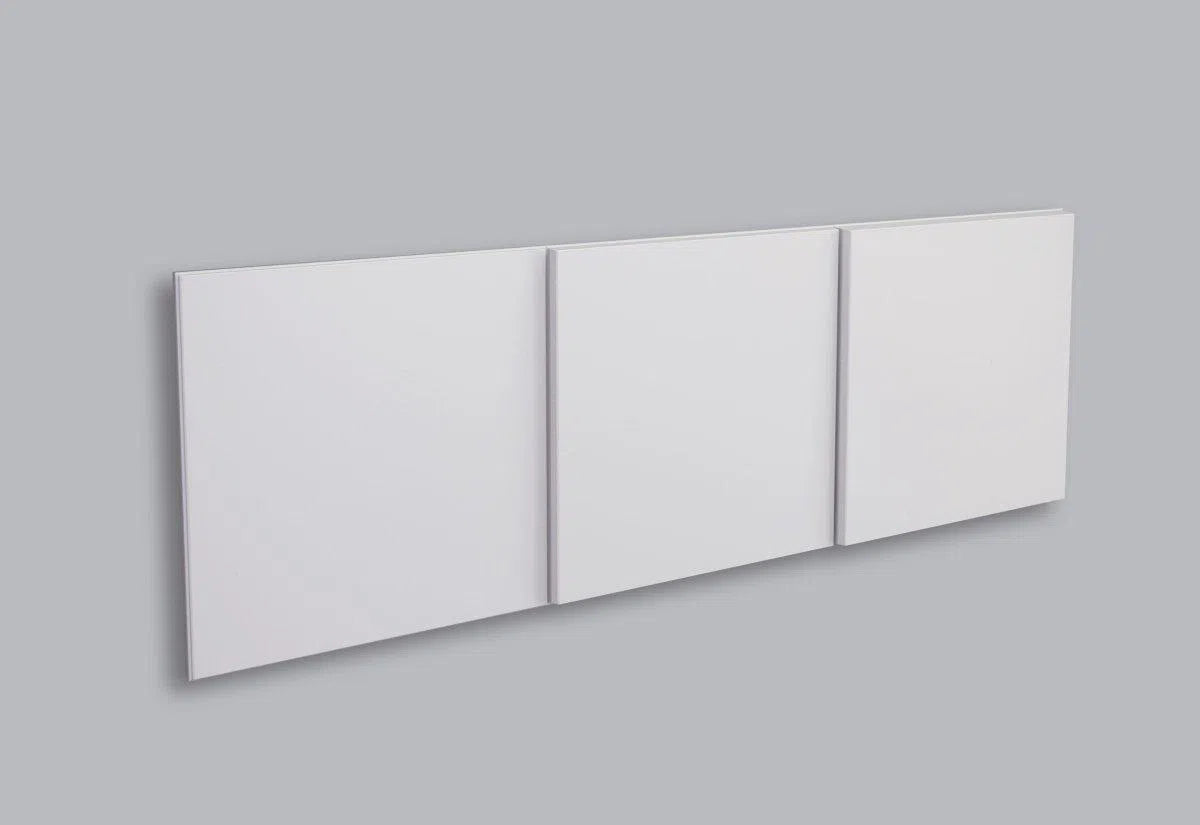 DOMINO 3D Polyurethane Wall Art Panel on light grey background DecorMania.eu