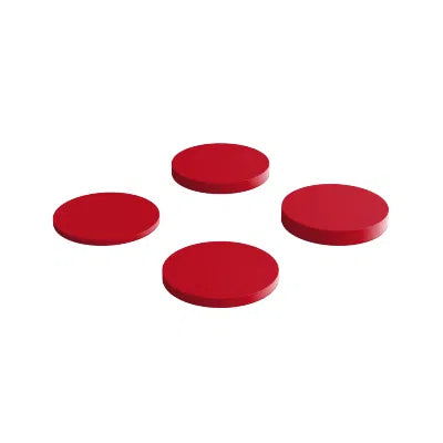 DOT M Soft Acoustic Wall Panel 4 pieces on white background Decormania.eu