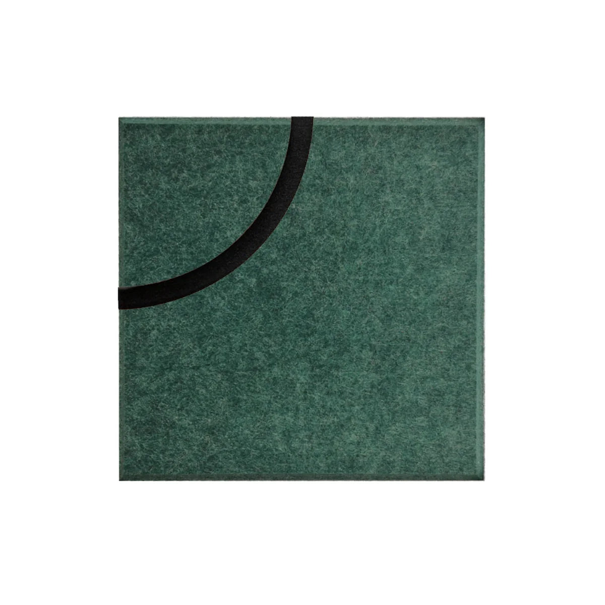 Decorative 3D PET Felt Wall Tiles - SQUARE Deco 40x40 on white background Decormania.eu