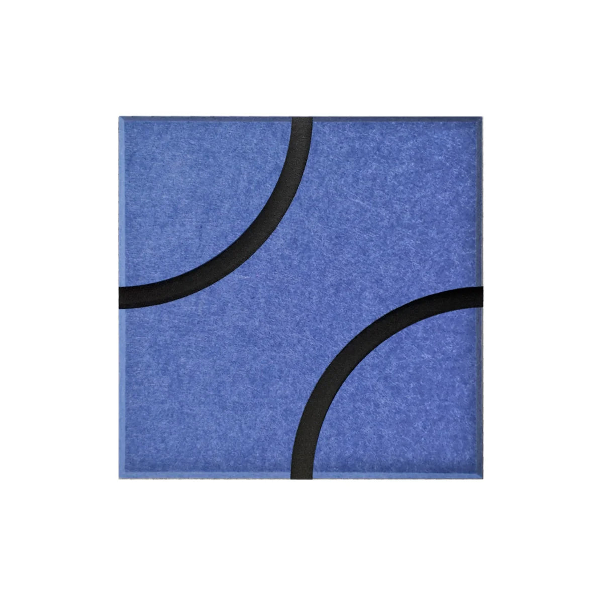 Decorative 3D PET Felt Wall Tiles - SQUARE Deco 40x40 on white background Decormania.eu