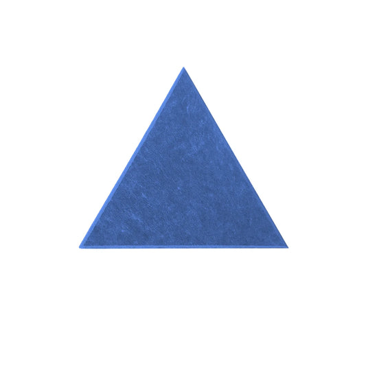 Decorative 3D PET Felt Wall Tiles - Triangle SMALL on white background Decormania.eu