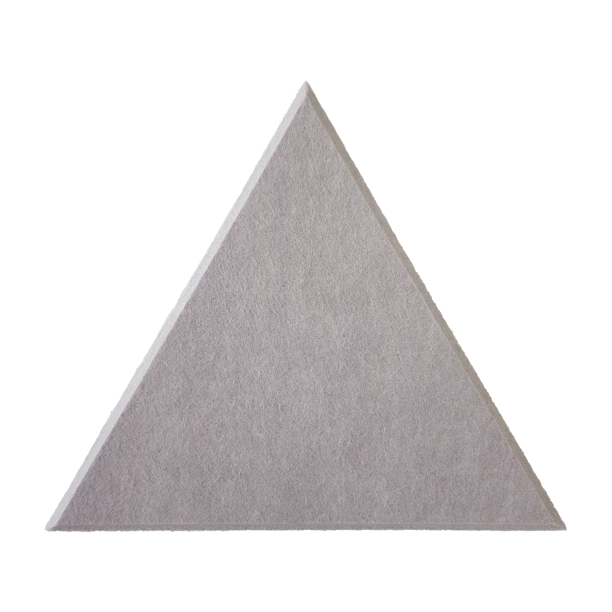 Decorative 3D PET Felt Wall Tiles - Triangle BIG on white background Decormania.eu