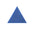 Decorative 3D PET Felt Wall Tiles - Triangle SMALL on white background Decormania.eu
