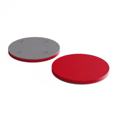 Decorative Glass Wall Panels - Acoustic Dot L on white background DecorMania.eu