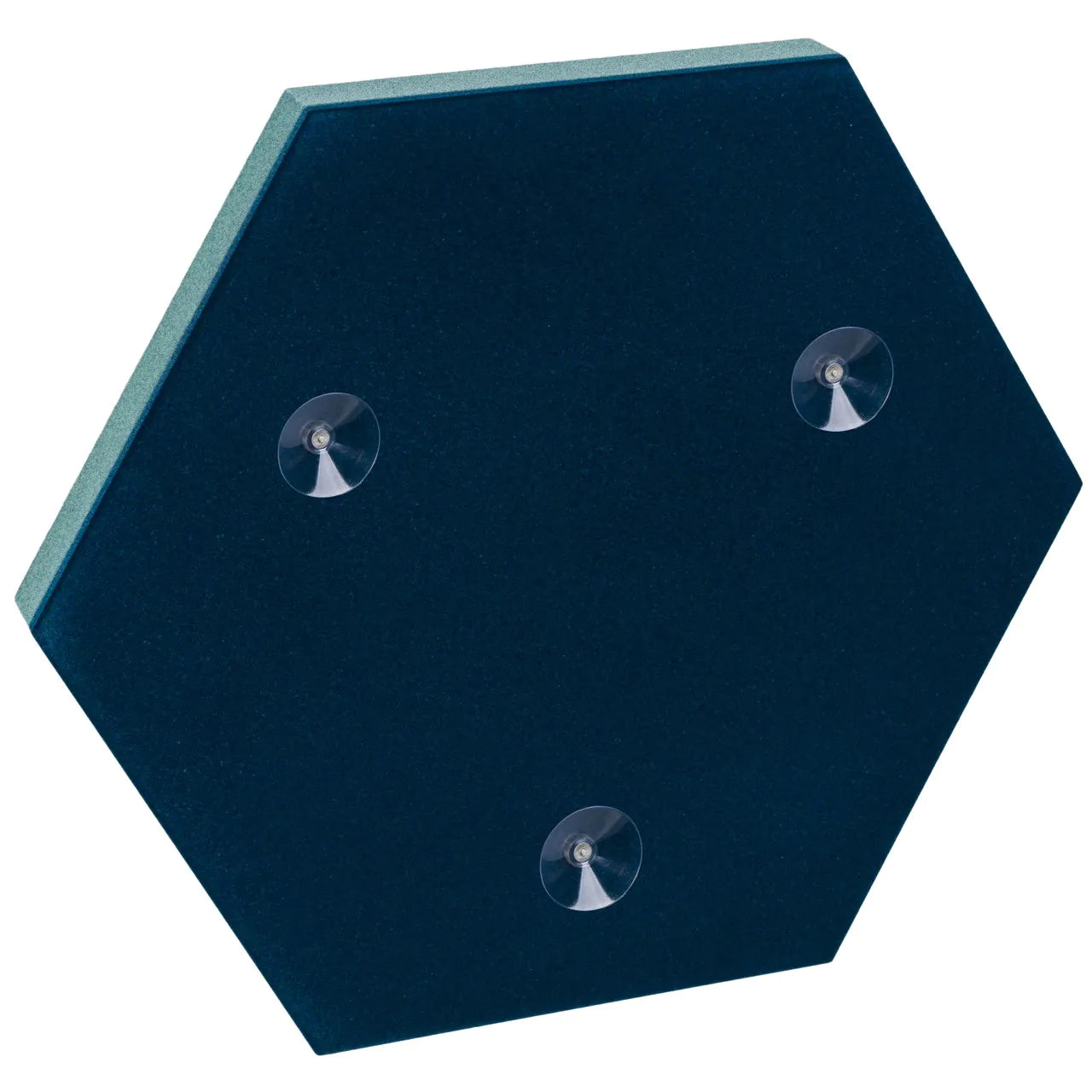 Decorative Glass Wall Panels - Acoustic Hexa L back on white background DecorMania.eu