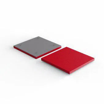 Decorative Glass Wall Panels - Acoustic Pixel L on white background DecorMania.eu