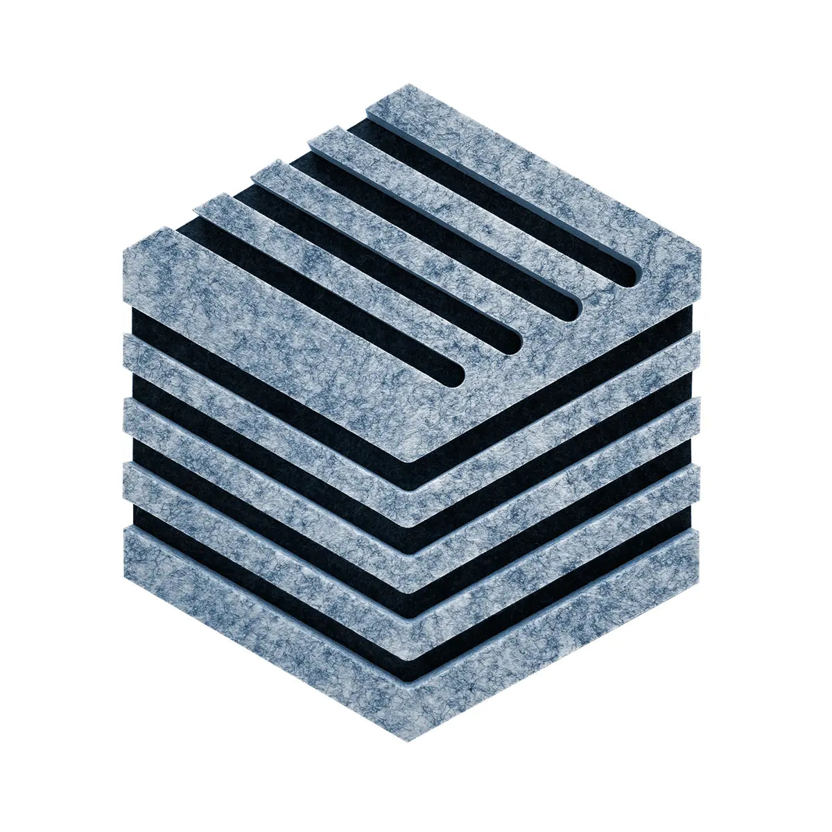 Decorative 3D Felt Wall Tiles DECO1 light blue swatch Decormania EU