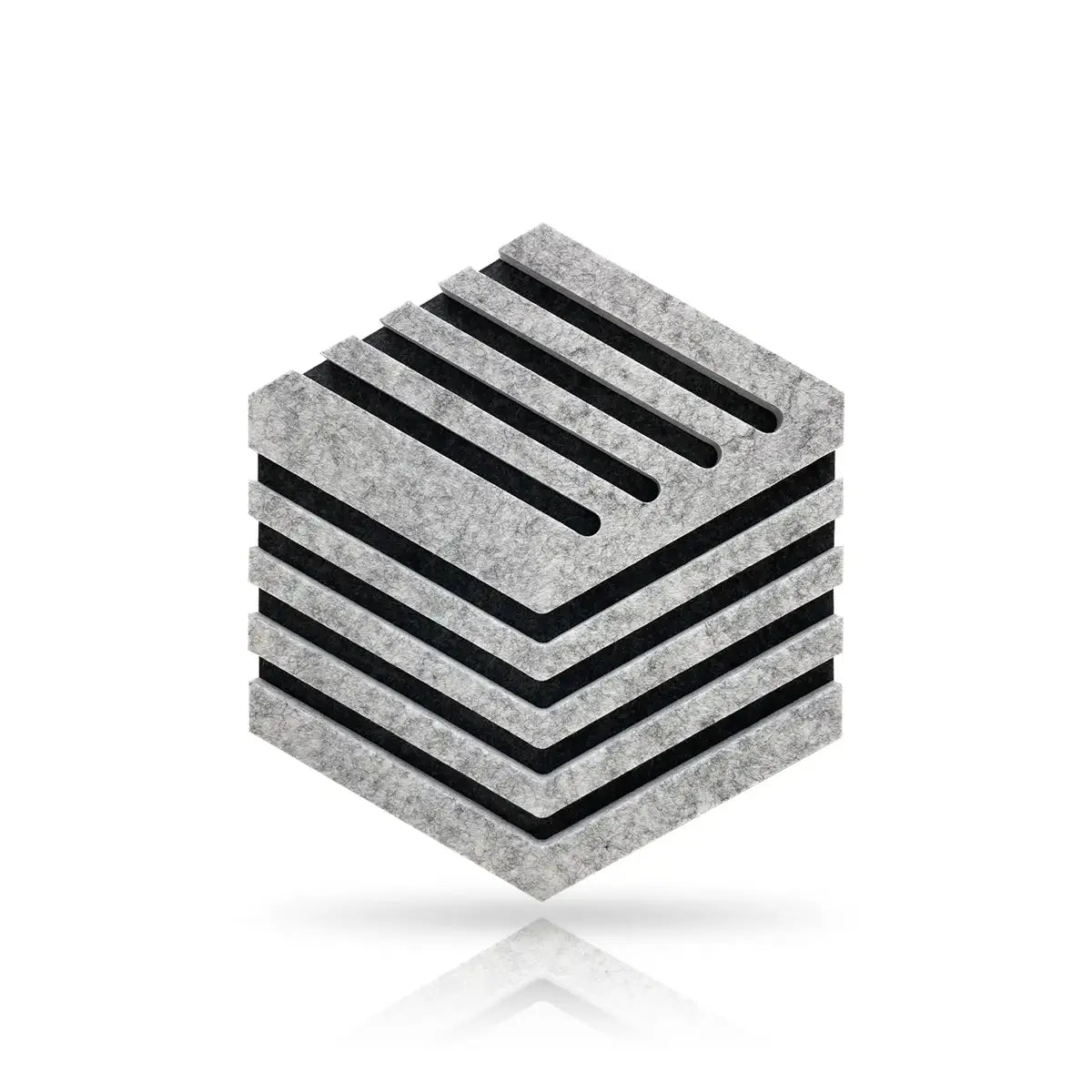 Decorative 3D Felt Wall Tiles DECO1 moon swatch Decormania EU