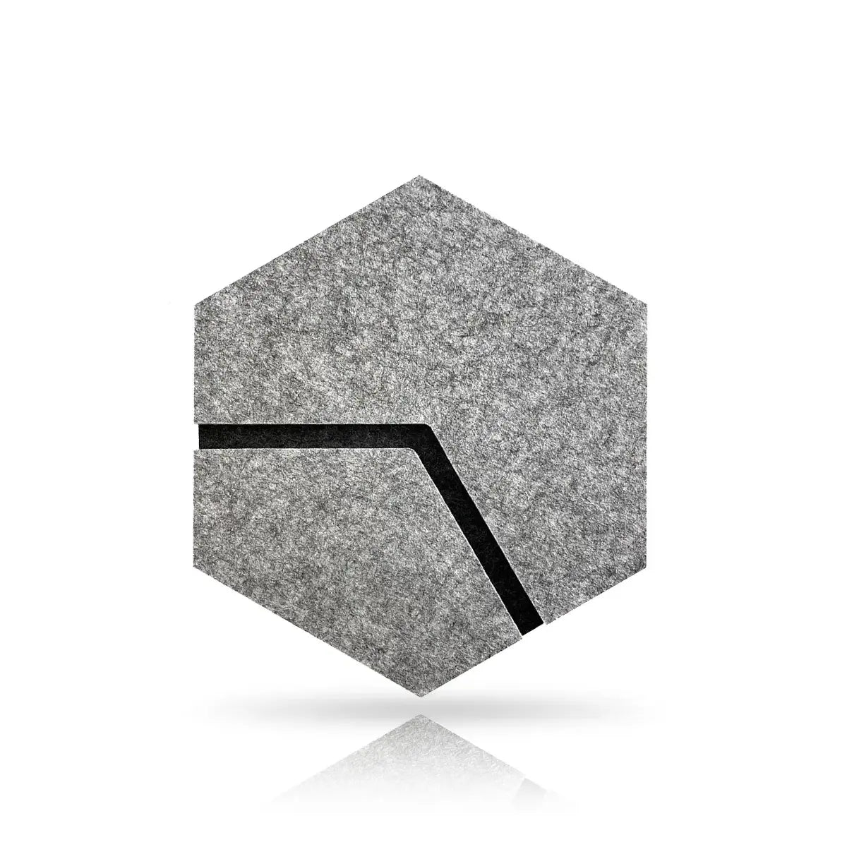 Decorative 3D Felt Wall Tiles DECO2 moon swatch on white background Decormania EU