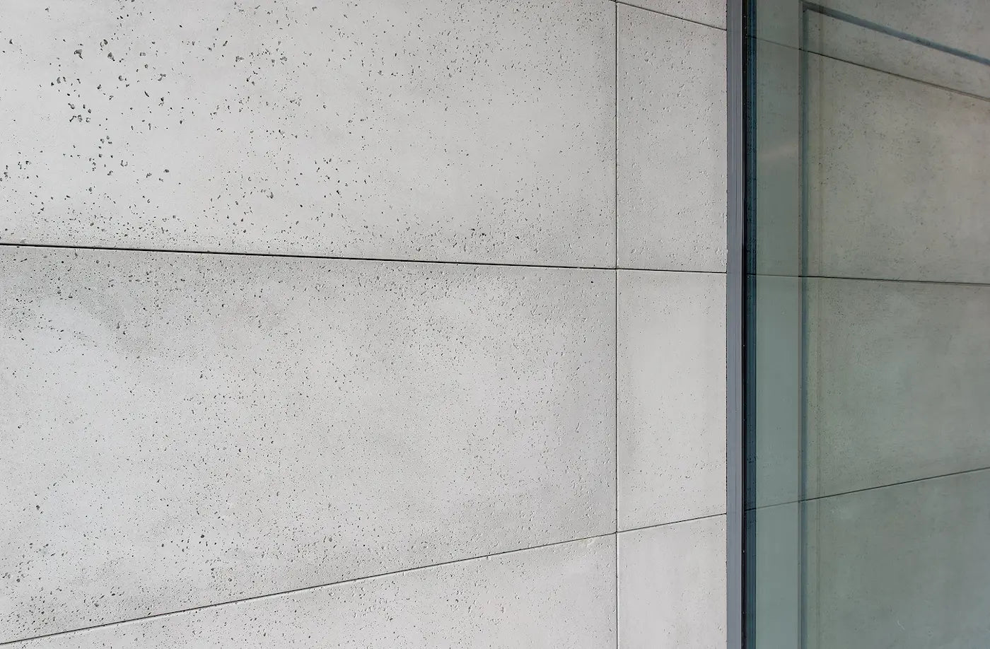 Decorative Industrial Concrete Wall Panels Exterior ANTHRACITE closeup photo DecorMania.eu