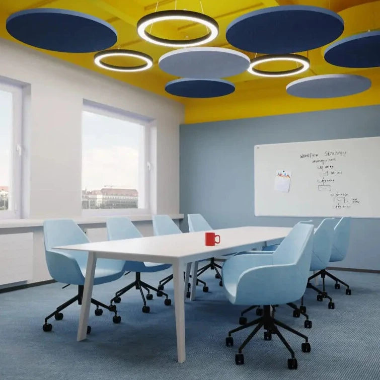 Dot AIR Acoustic Suspended Ceiling Panel in office interior Decormania.eu