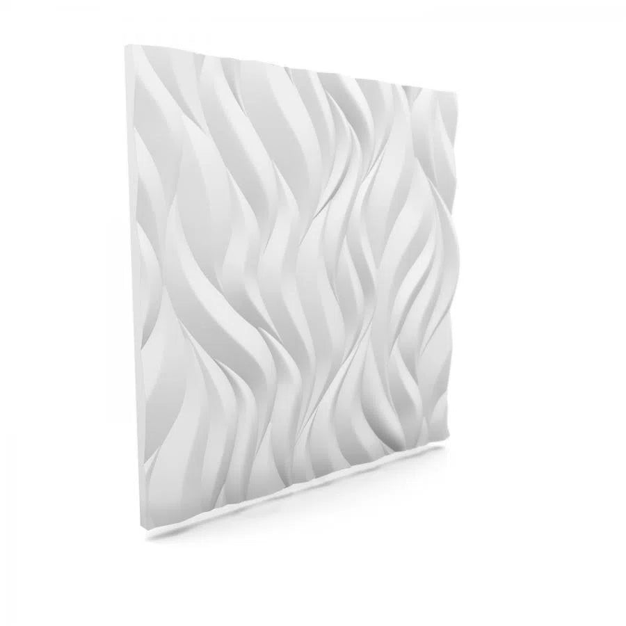 FLAMES Polystyrene Wall Art – 3D Decorative Panels on white background DecorMania.eu