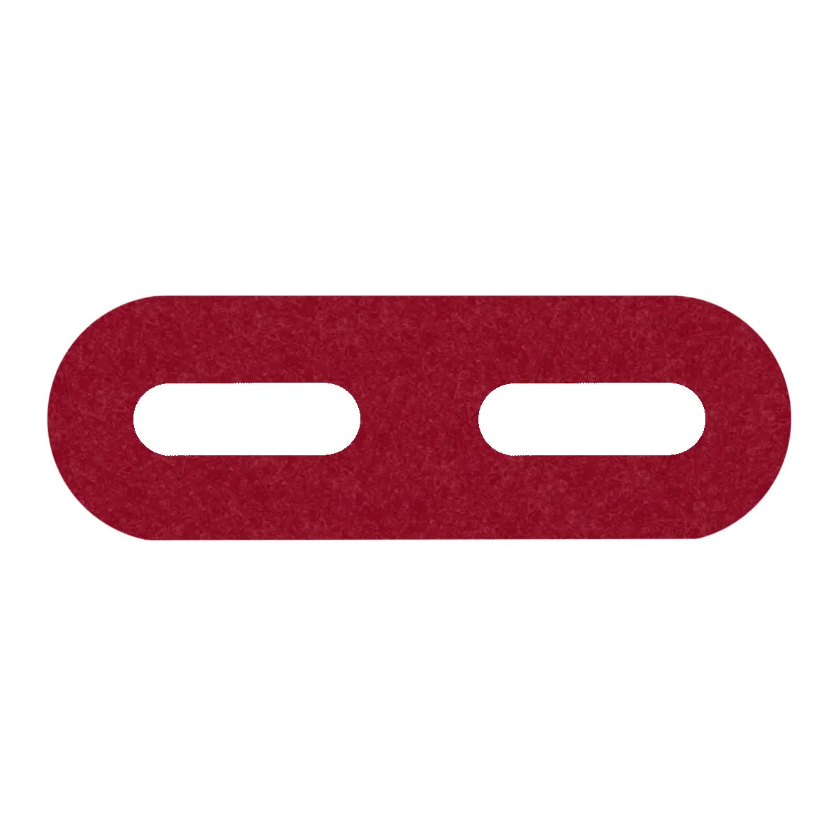 Felt Ceiling Acoustic Baffles - OVAL on white background DecorMania EU