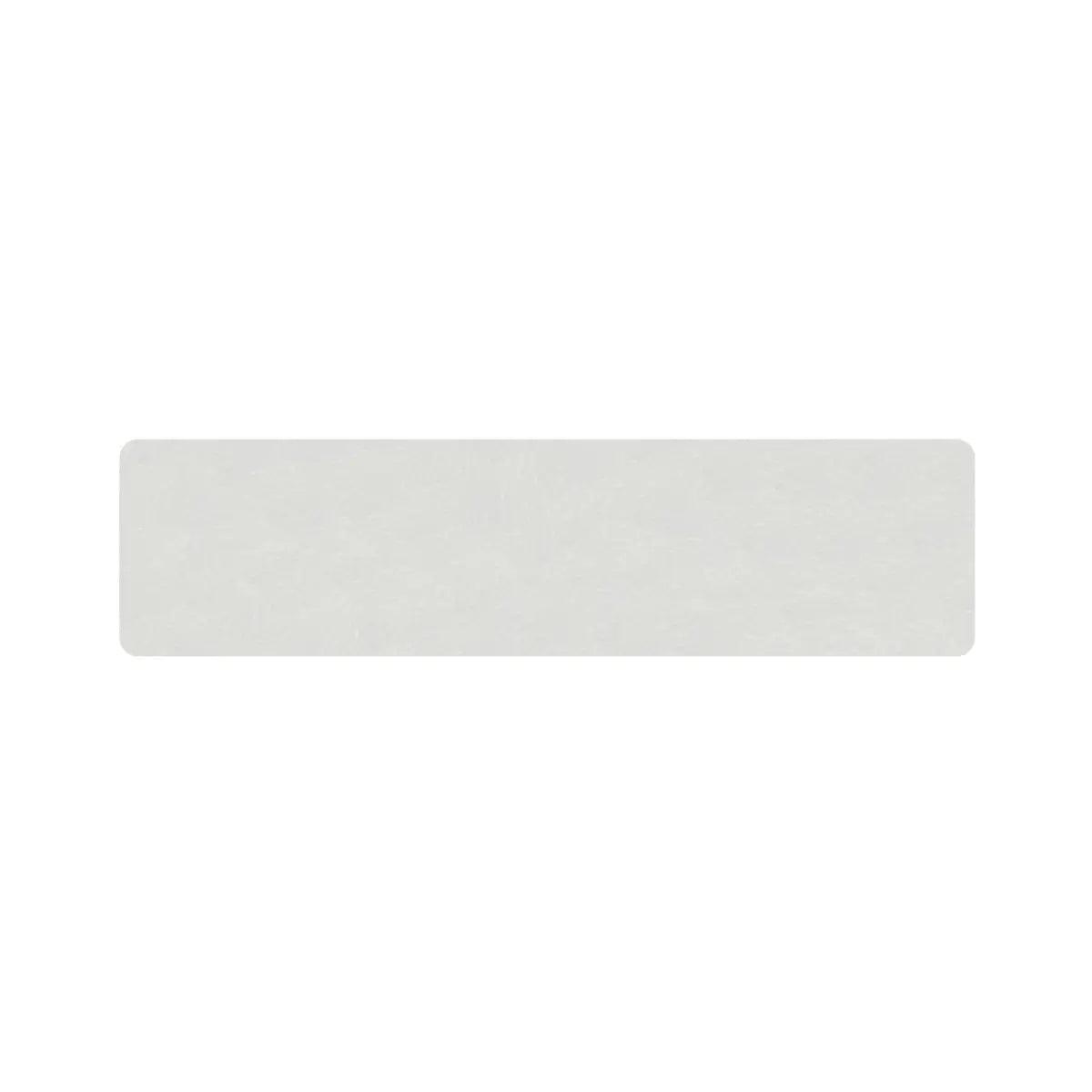 Felt Ceiling Acoustic Baffles - RECTANGLE ROUNDED swatch on white background Decormania EU