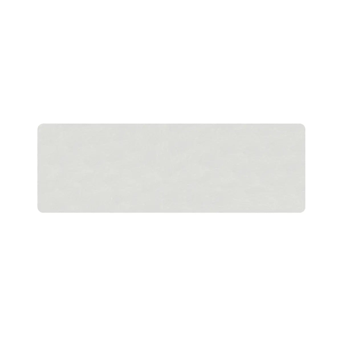 Felt Ceiling Acoustic Baffles - RECTANGLE ROUNDED swatch on white background Decormania EU