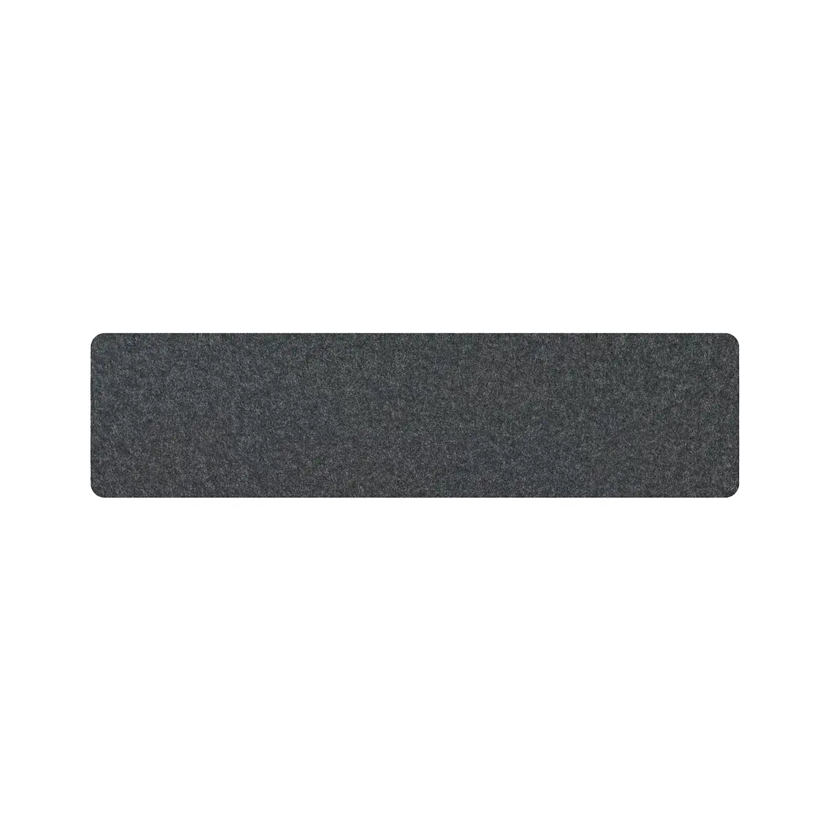 Felt Ceiling Acoustic Baffles - RECTANGLE ROUNDED swatch on white background Decormania EU