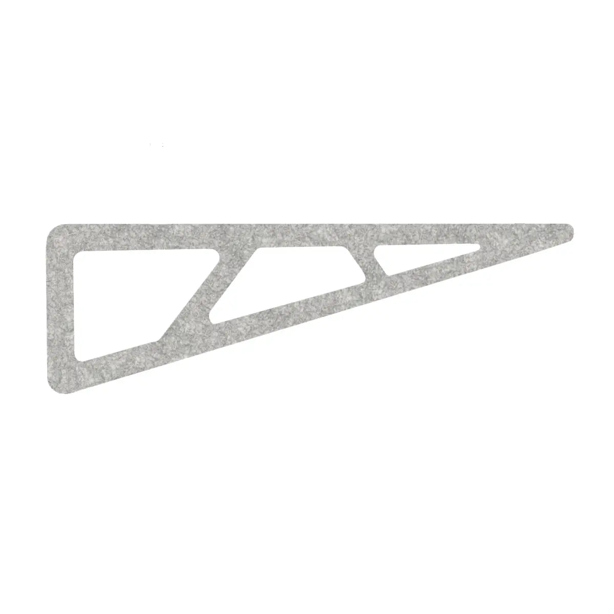 Felt Ceiling Acoustic Baffles - SLANT on white background Decormania EU