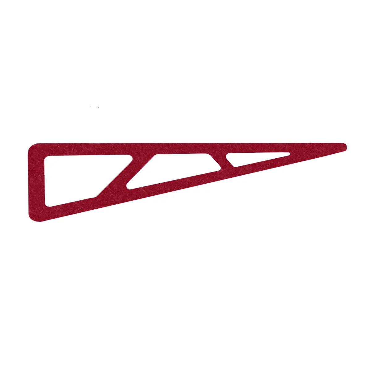 Felt Ceiling Acoustic Baffles - SLANT on white background Decormania EU