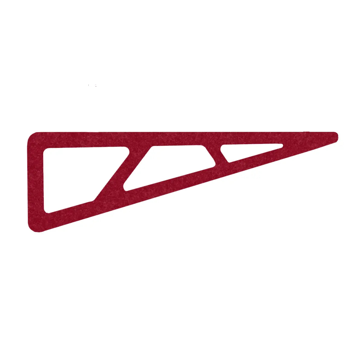 Felt Ceiling Acoustic Baffles - SLANT on white background Decormania EU