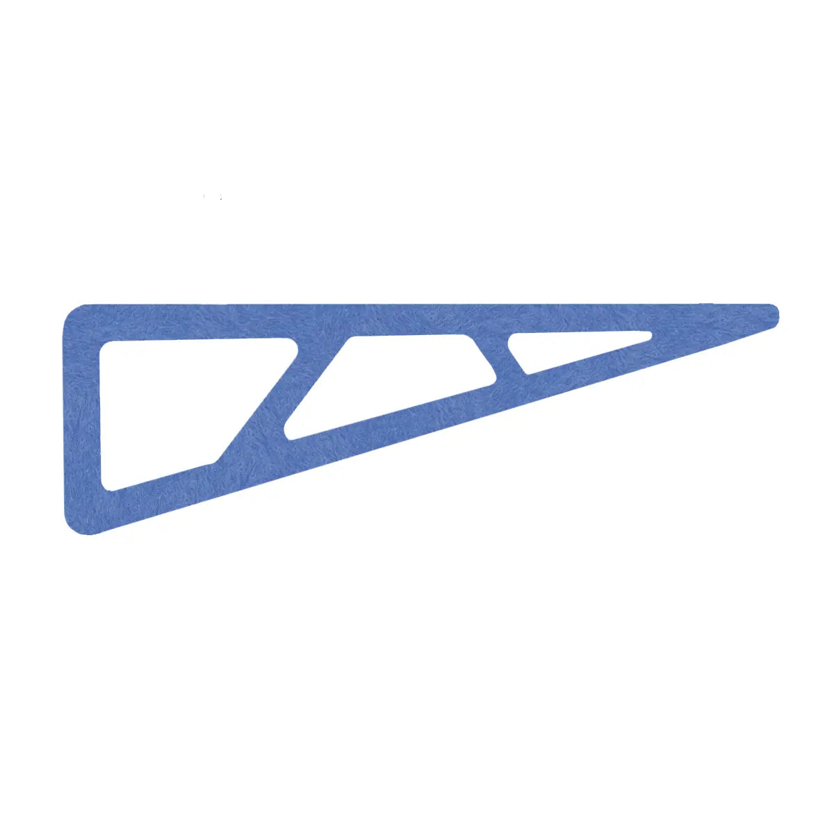 Felt Ceiling Acoustic Baffles - SLANT on white background Decormania EU