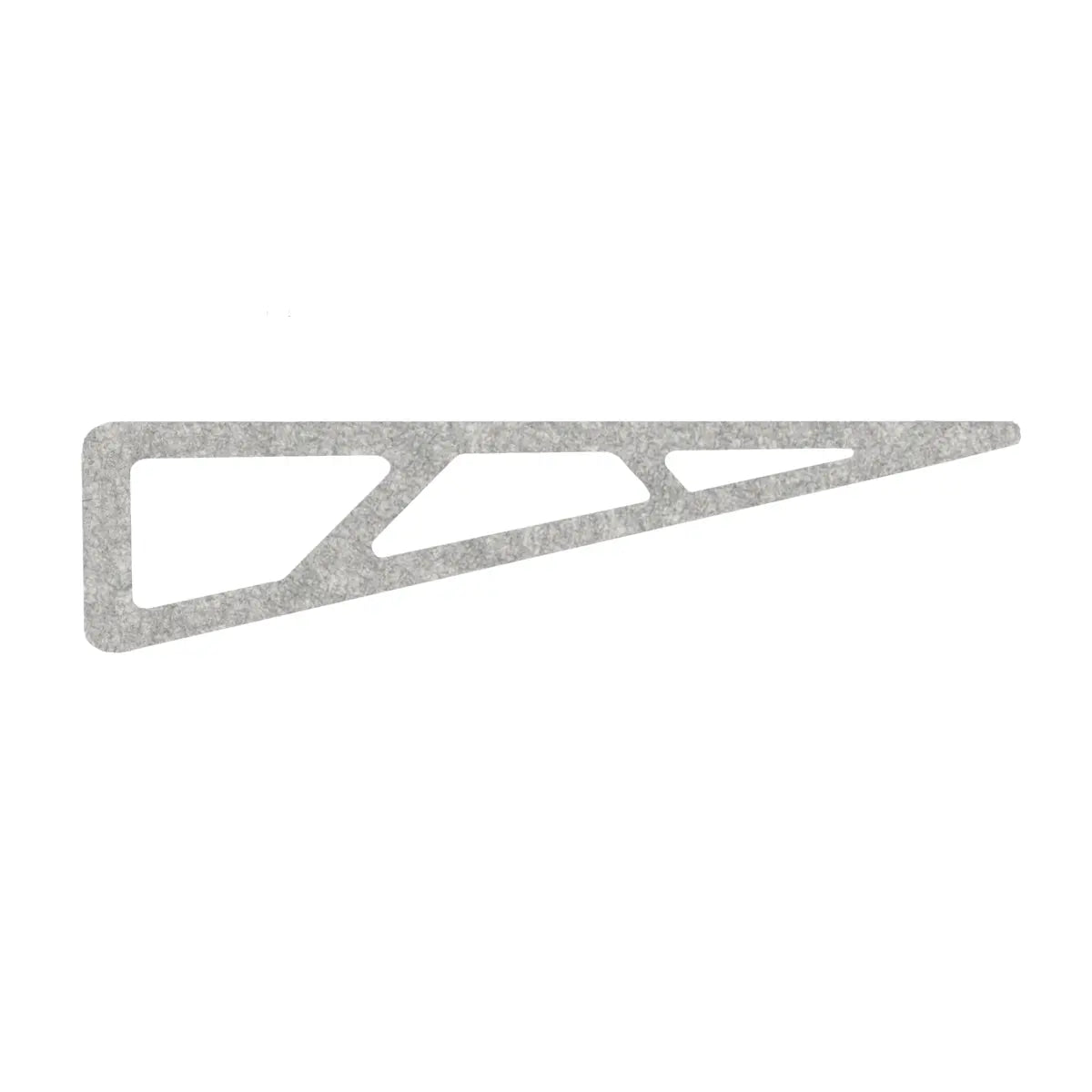 Felt Ceiling Acoustic Baffles - SLANT on white background Decormania EU