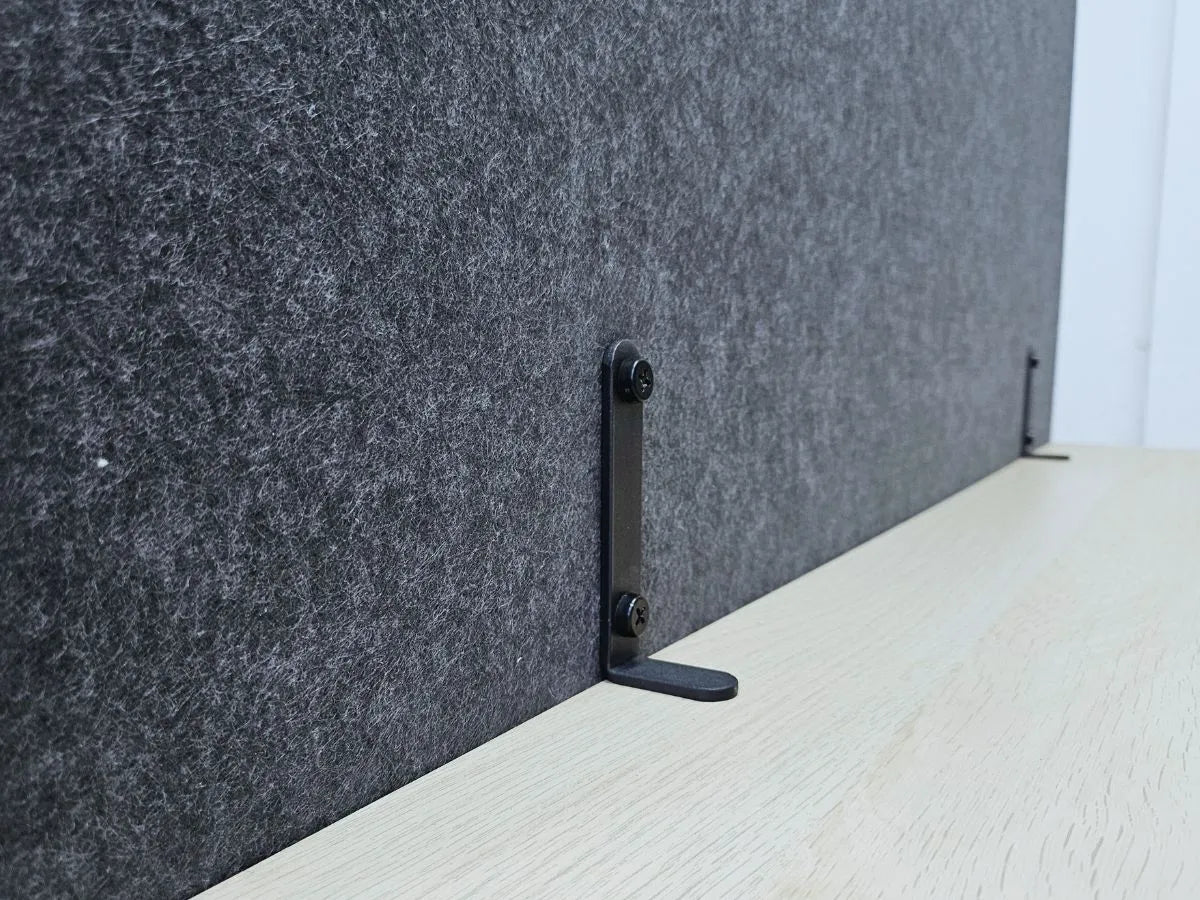 Felt Privacy Screen - Acoustic Office Partition 60x60 closeup DecorMania EU