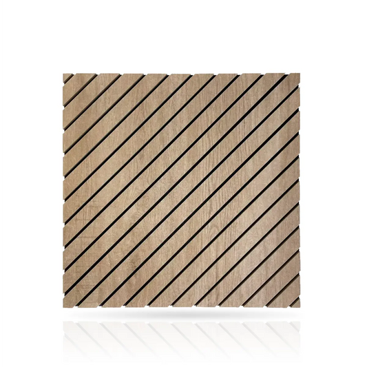 Felt Slatted Acoustic Wall Panels 1 on white background DecorMania EU