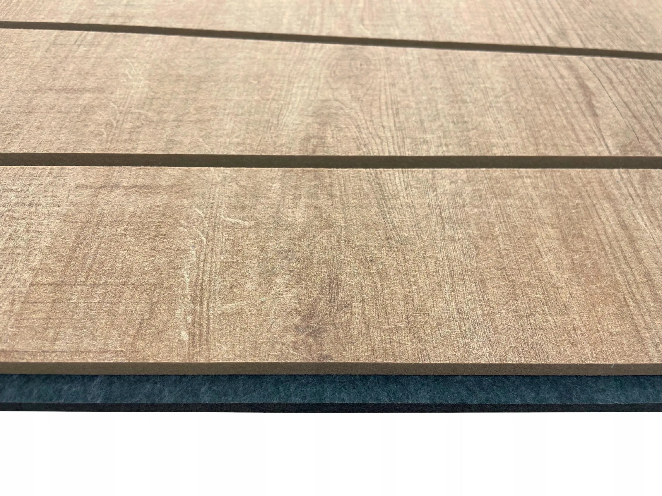 Felt Slatted Acoustic Wall Panels 3 on white background DecorMania EU