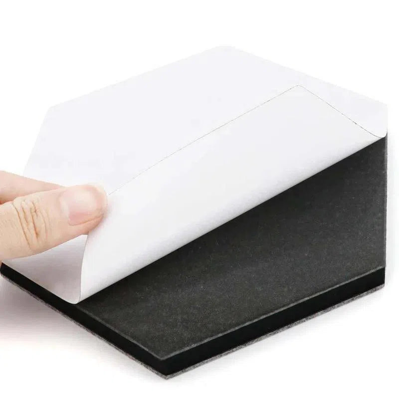 HEXA Acoustic 3D Felt PET Wall Panels peel and stick back adhesive RED DecorMania.eu