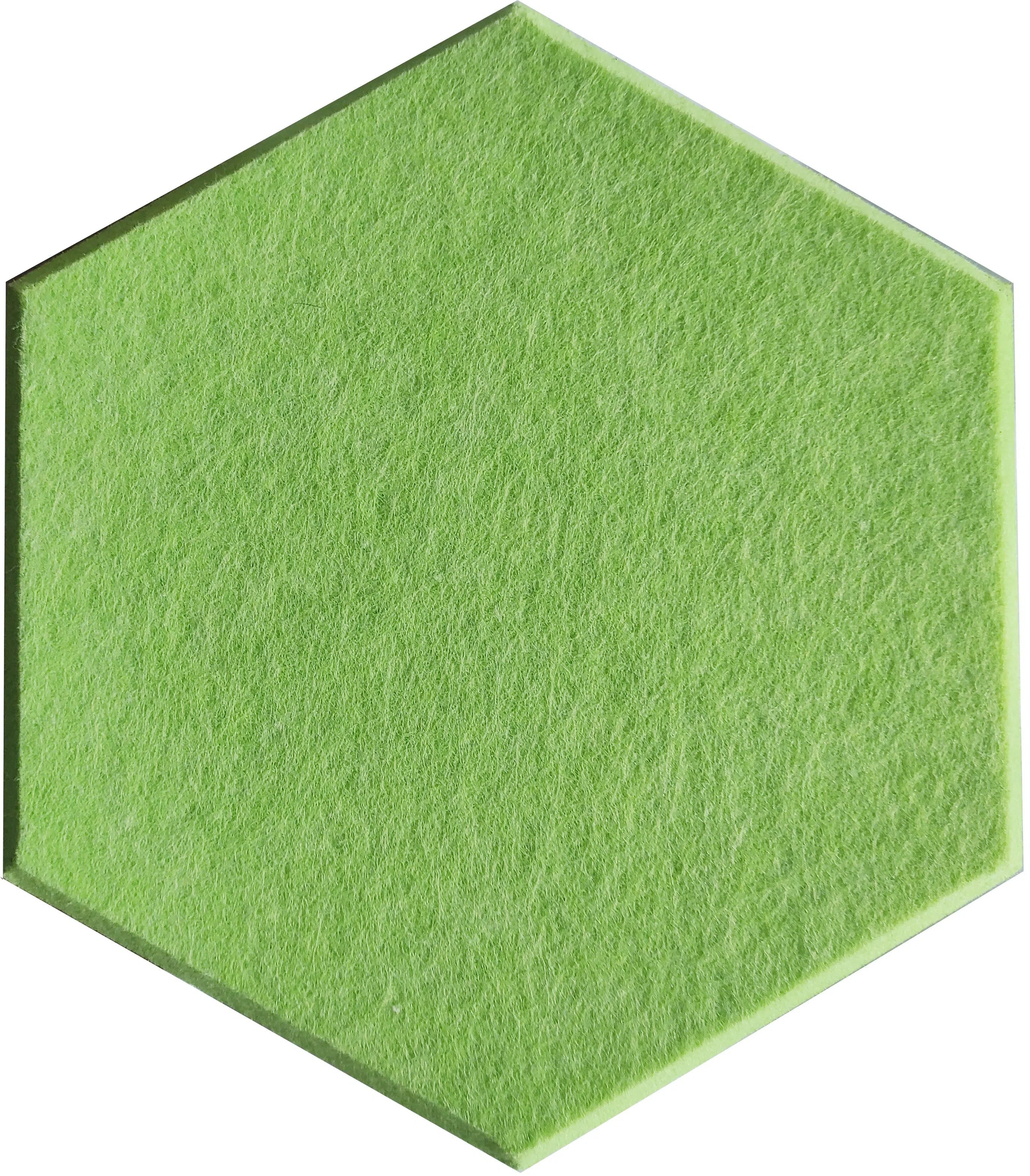 HEXA Felt 3D PET Wall Panels Sample colour swatch on white background DecorMania.eu