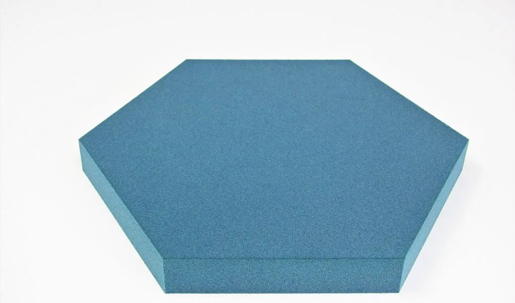 HEXA M Soft Acoustic Wall Panel single piece on white background DecorMania.eu