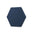 HEXA M Soft Acoustic Wall Panel-Soft-hexa-M-blue-macaw-DecorMania.eu