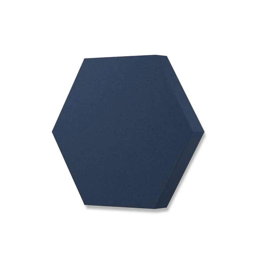 HEXA M Soft Acoustic Wall Panel-Soft-hexa-M-blue-macaw-DecorMania.eu
