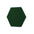 HEXA M Soft Acoustic Wall Panel-Soft-hexa-M-bottle-green-DecorMania.eu