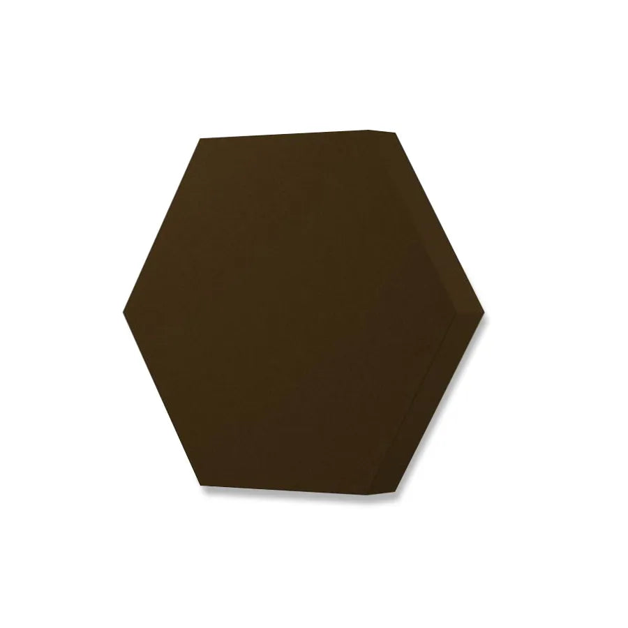 HEXA M Soft Acoustic Wall Panel-Soft-hexa-M-chocolate-DecorMania.eu