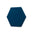 HEXA M Soft Acoustic Wall Panel-Soft-hexa-M-cobalt-DecorMania.eu