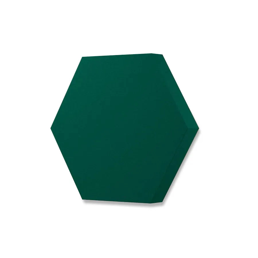 HEXA M Soft Acoustic Wall Panel-Soft-hexa-M-emerald-DecorMania.eu