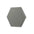 HEXA M Soft Acoustic Wall Panel-Soft-hexa-M-grey-smoke-DecorMania.eu