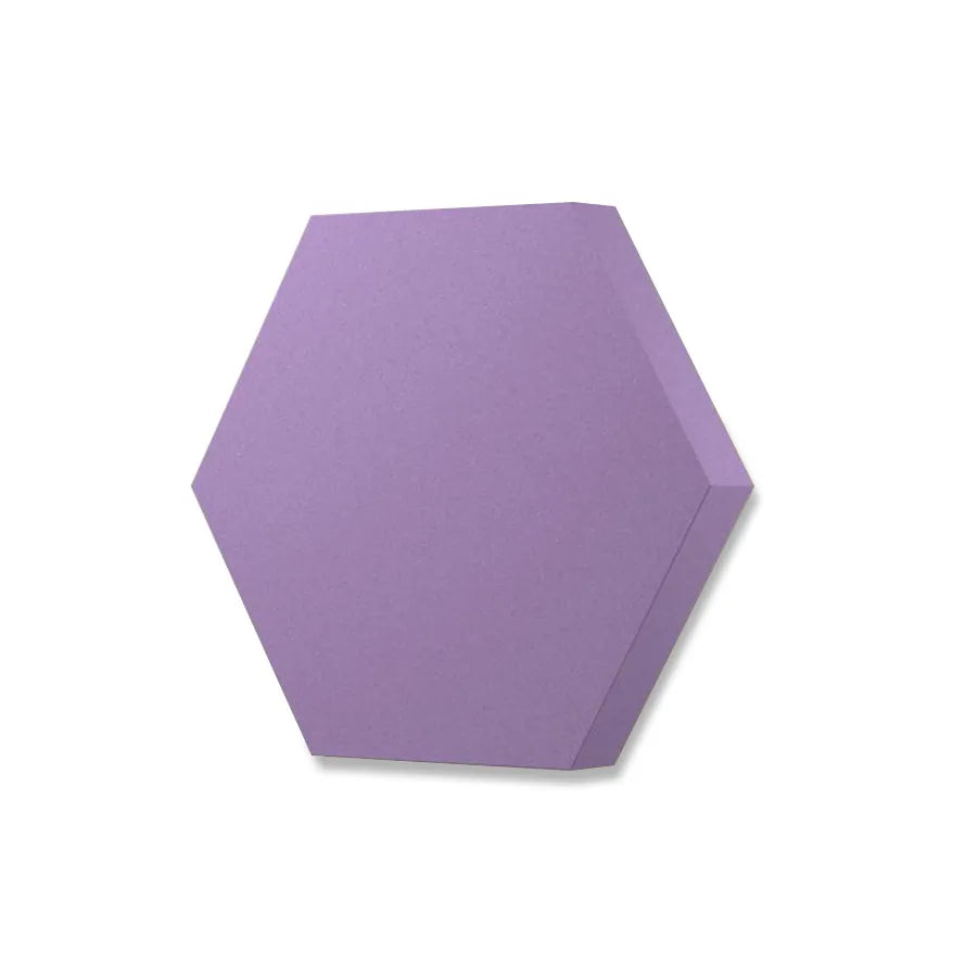 HEXA M Soft Acoustic Wall Panel-Soft-hexa-M-lilac-DecorMania.eu