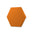 HEXA M Soft Acoustic Wall Panel-Soft-hexa-M-neon-orange-DecorMania.eu