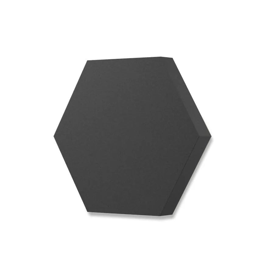 HEXA M Soft Acoustic Wall Panel-Soft-hexa-M-pewter-DecorMania.eu