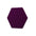 HEXA M Soft Acoustic Wall Panel-Soft-hexa-M-plum-DecorMania.eu