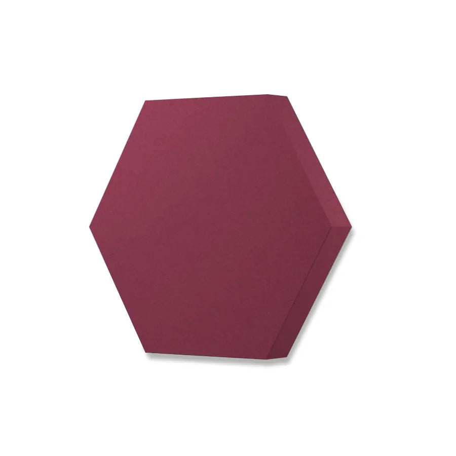 HEXA M Soft Acoustic Wall Panel-Soft-hexa-M-rose-DecorMania.eu