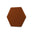 HEXA M Soft Acoustic Wall Panel-Soft-hexa-M-rusty-DecorMania.eu