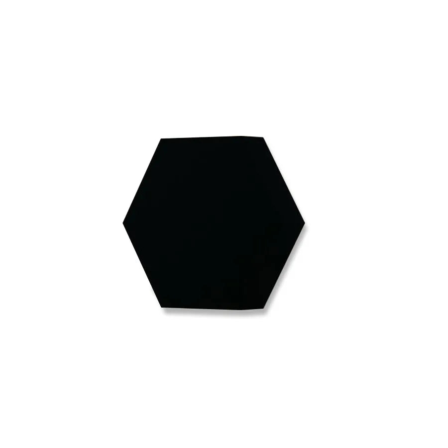 HEXA S Soft Acoustic Wall Panel-Soft-hexa-S-black-DecorMania.eu