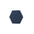 HEXA S Soft Acoustic Wall Panel-Soft-hexa-S-blue-macaw-DecorMania.eu