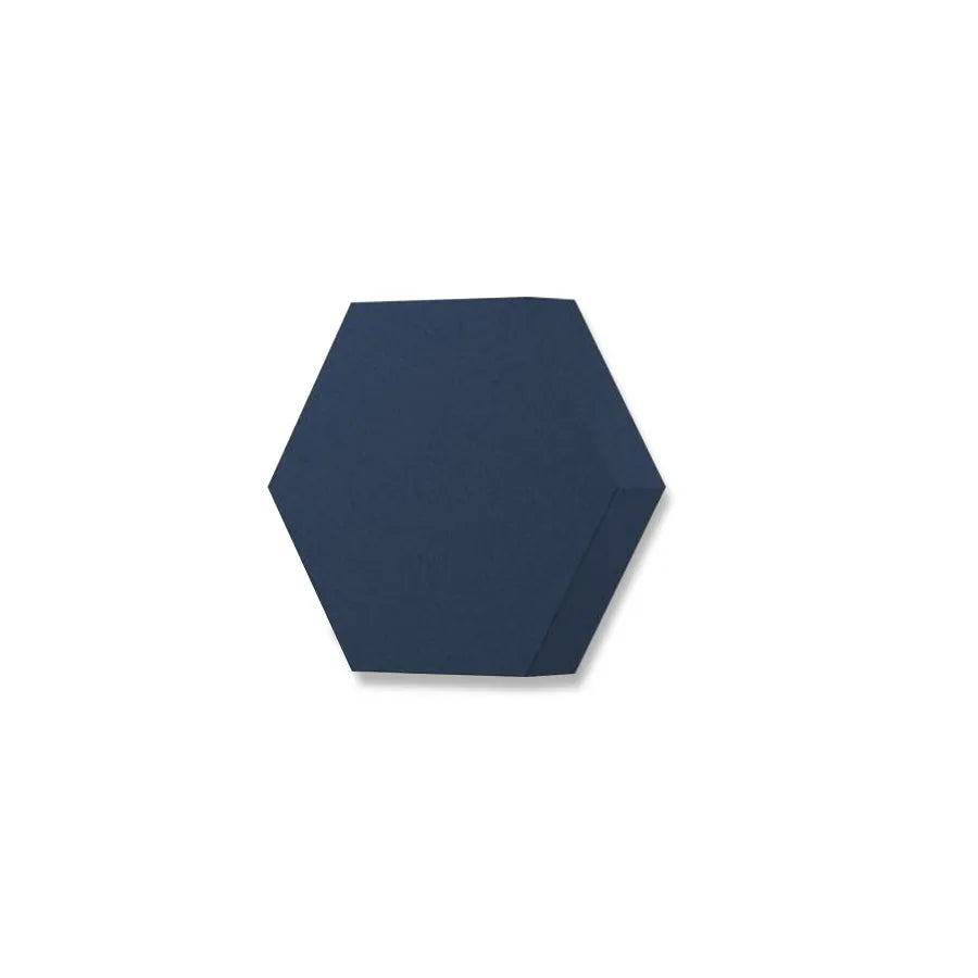 HEXA S Soft Acoustic Wall Panel-Soft-hexa-S-blue-macaw-DecorMania.eu